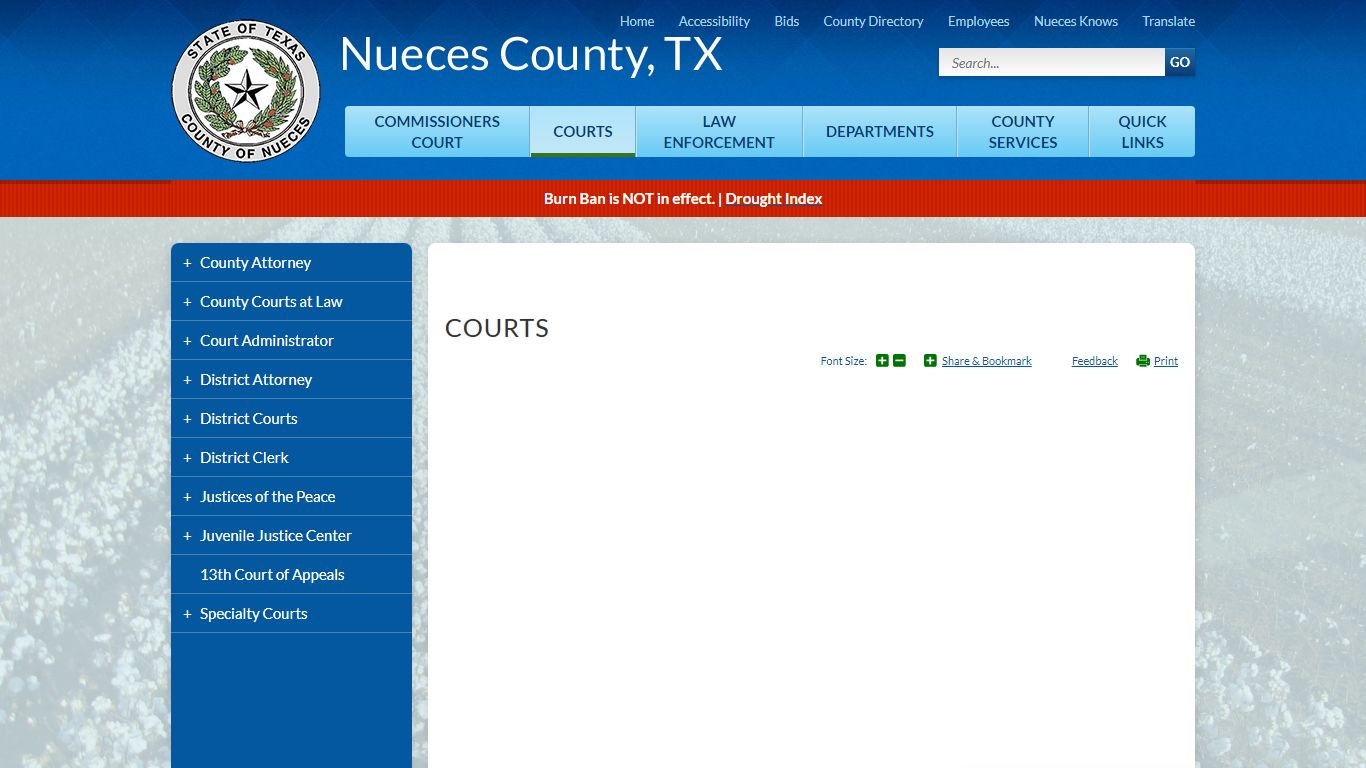 Courts | Nueces County, TX